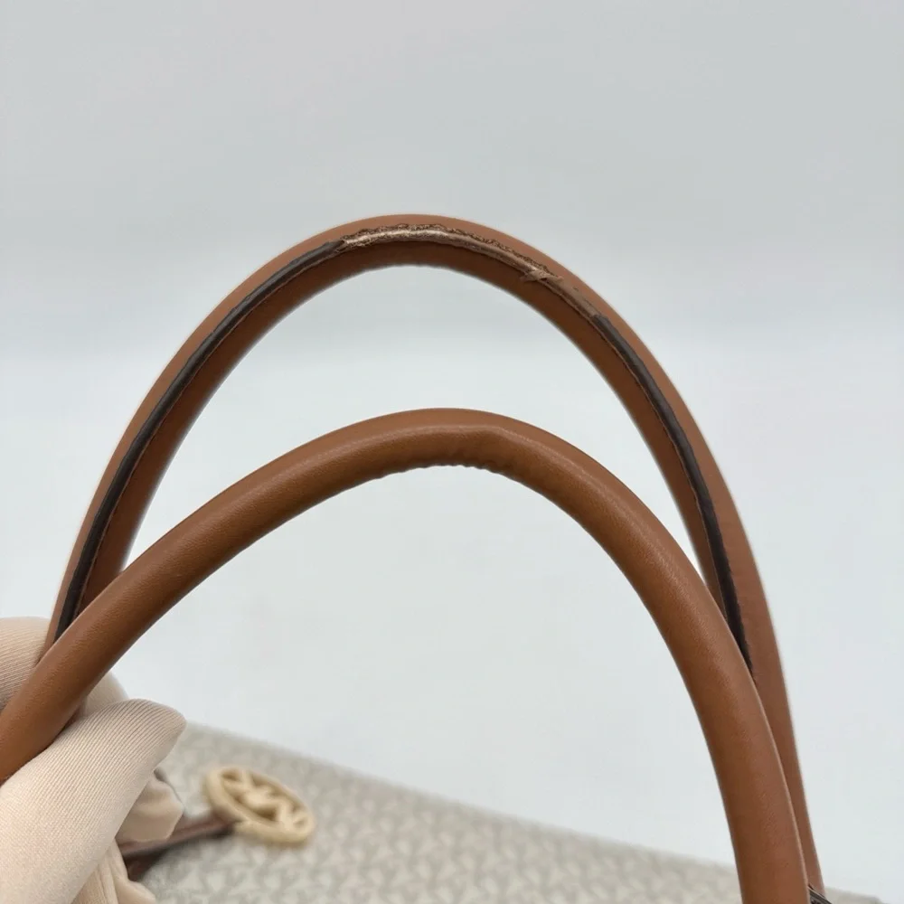 MICHAEL Michael Kors satchel pebbled